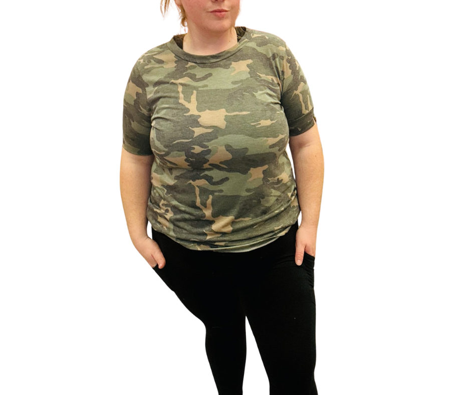 Camouflage tee